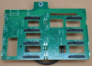 DELL T320 Server 8 port 3.5 LFF Hot Plug SAS/SATA HDD Backplane DP/N 0M05TM - Picture 1 of 2
