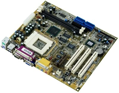 Dfi Cw35-D Rev.A Socket 370 2x Sdram Amr 3x Pci Matx Mainboard - Image 1 of 2