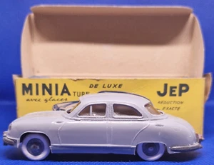 Dyna Panhard 54, JEP n. 1611 originale 1955, plastica, grigio, con scatola - Foto 1 di 11