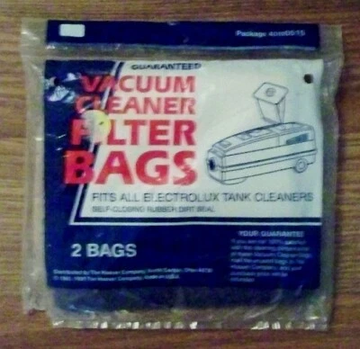 BOLSAS ASPIRADORAS TANQUE HOOVER ELECTROLUX #40100515 7 BOLSAS CIERRE AUTOMÁTICO Foto 1 de 2