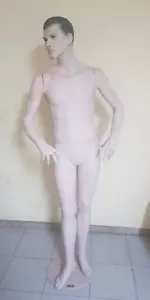 MANICHINO UOMO IN PLASTICA VINTAGE MARCHIO SOLDATI ideale per vetrine - Foto 1 di 15