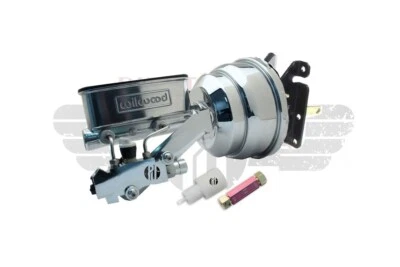 1973-87 Chevy Truck 8" Dual Chrome Brake Booster Conversion w/ Wilwood - Image 1 of 4