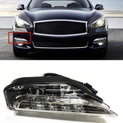 Luz de señal de giro delantera de coche para Infiniti Q70L 2015 2016 2017-2019 Foto 1 de 4