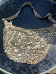 Women's Gold Sequin Shoulder/Handbag Primark - Picture 1 of 10