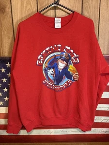 Sudadera Eskimo Joe’s 2016 Navidad Roja Unisex M Santa Claus Stillwater OK - Imagen 1 de 5