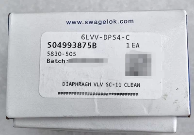 1PC Brand New 6LVV-DPS4-C Diaphragm Valve - Image 1 of 2