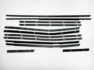 Window Sweeps Felt Kit Weatherstrip for 1968-1969 Lincoln Continental Sedan - Image 1 of 4