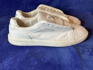 Calvin Klein Herren Sneaker weiß Gr. 10,5 CMGRISSOM2-R (ohne Schnürsenkel) - Bild 1 von 14