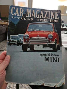 Road and Track Car Magazines 1965 Japanese Languge - Special Issue Mini Cooper - Imagen 1 de 6