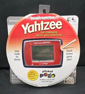 2009 Touch Screen Yahtzee Pocket Pogo Handheld Electronic Game Hasbro NEW - Picture 1 of 11