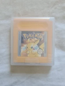 POKEMON YELLOW Nintendo Game Boy UK / EUROPEAN Version Gameboy WORKING BATTERY - Picture 1 of 4