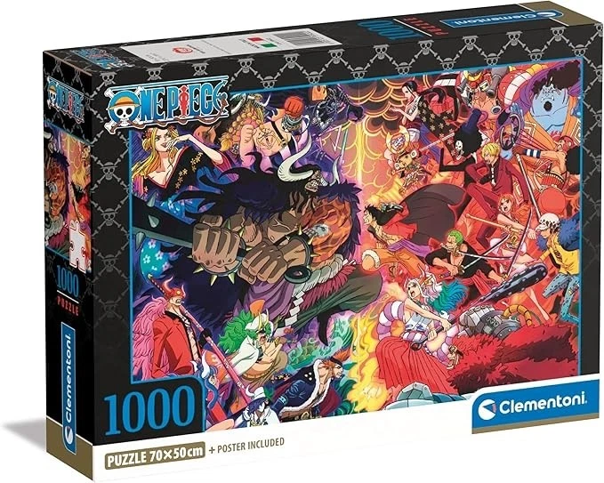 Clementoni Puzzle One Piece - 1000 Pezzi - Puzzle Adulti, Poster Incluso, Puzzle - Immagine 1 di 1