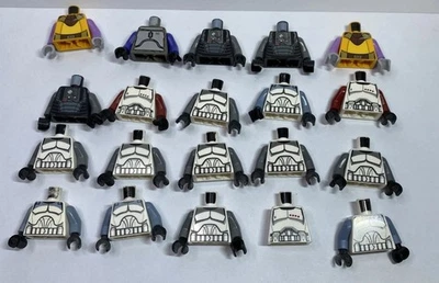 Lego Star Wars 20 Rare Torsos All Damaged Torso & Arm Cracks (Read Description) - Image 1 of 4