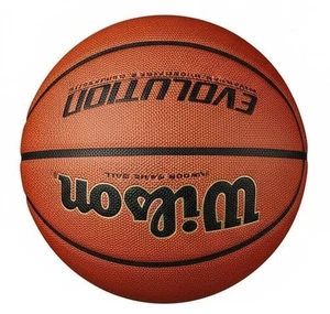Wilson Evolution Basketball 29.5” Official Indoor Game Ball Black Composite Leat - Picture 1 of 7