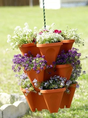 Maceta de 5 niveles, 5 macetas NUEVA Foto 1 de 3