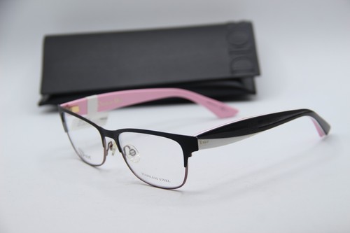 NEW Authentic Dior Eyeglasses Gold Mini CD O R3U B500 52/18 