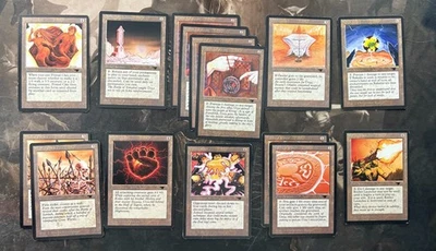 ** ANTIQUITIES Artifacts Lot x15 ** Obelisk, Mightstone, Cursed Rack - Magic MtG - Image 1 of 2