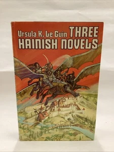 Three Hainish Novels Ursula K. Le Guin BCE Vintage Hardcover Dust Jacket 1967 - Foto 1 di 12