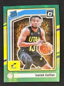 2024-25 Donruss Optic Isaiah Collier Rated Rookie Hyper Green Holo Prizm /249 - Picture 1 of 2