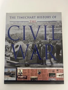 The Time Chart history of the Civil War [HC DJ] - New, FREE Shipping - Picture 1 of 2
