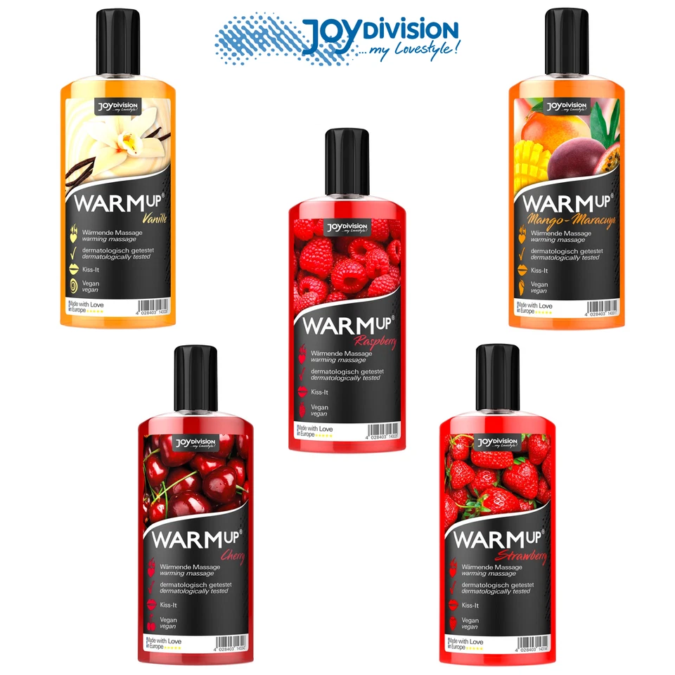 JoyDivision WARMup 150ml - Liquido da Massaggio Riscaldante, Aromi a Scelta Foto 1 de 1