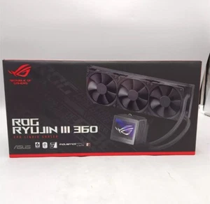 ASUS ROG RYUJIN III 360 AIO LIQUID CPU COOLER WITH 360MM RADIATOR (SHIPS NOW🔥) - Picture 1 of 12