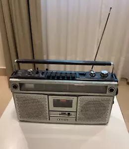 SANYO M9922K 4 BANDS RADIO. CASETTE PLAYER/REC. 1979 JAPAN. SN A66678244 - Picture 1 of 21