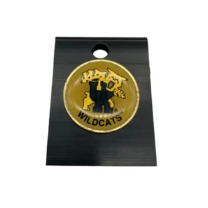 De colección University of Kentucky Wildcats Sombrero de Metal Brillante Solapa Pin Equipo Logotipo NUEVO - Imagen 1 de 4