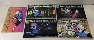 Sabrina Online Jahr 1 2 3 5 6 Eric W. Schwartz Comic Selten Rarität Anthropomorph - Bild 1 von 6