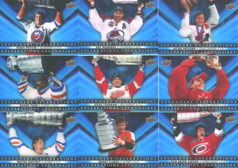 U PICK LOT 2023 2022-23 22-23 UD Tim Hortons Legends LEGENDARY CELEBRATIONS set - Image 1 of 1