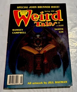 WEIRD TALES Spring 1992. John Brunner issue. Tanith Lee, Ramsey Campbell. - Picture 1 of 4