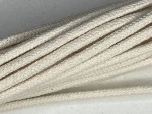 Lámpara Pixie 4mm Mecha Algodón Redonda Kelly Metro Trenzado Lámpara de Parafina Aceite - Imagen 1 de 24