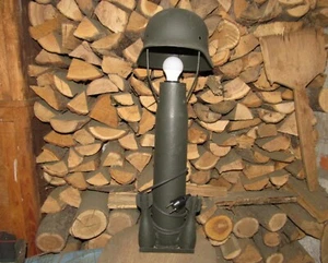 Original Improvisation on the theme of the WW2 WWII. Big Table Lamp - Picture 1 of 11