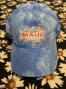 Nuevo Maui Jims Torneo Invitacional NCAA Azul Teñido Adidas Correa Gorra Gorra - Imagen 1 de 4