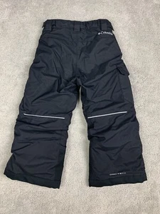 Columbia Kids Omni Tech Out-Grown Ski Snow Pants Black Youth Size XXS 4/5 - Picture 1 of 18