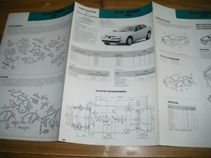 FICHE TECHNIQUE TRIPLE ALFA ROMÉO 156 - Imagen 1 de 2