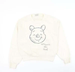 Sudadera para mujer Primark blanco poliéster talla 6 - Winnie The - Imagen 1 de 12