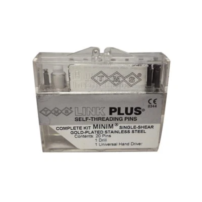 COLTENE WHALEDENT, INC. Coltene Whaledent L-721 TMS Link Plus Minim Single Shear Pin Kit .021" 20/Pk