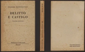 VERBRECHEN UND STRAFE - FJODOR DOSTOJEWSKI - BUR RIZZOLI 1951 VOL.2 - Bild 1 von 1