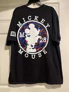 Neff X Disney Collection Short Sleeve T Shirt Men’s XXXL Black B82 - Picture 1 of 8