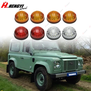 For Land Rover Defender 90-16 90/110 83-90 Complete Led Light Lamp Upgrade Kit - Picture 1 of 11
