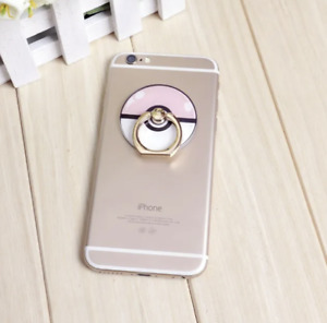 Pokeballs Pokemon Creative Japanese Anime Acrylic Ring Mount Phone Holder/Stand