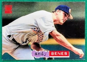 Andy Benes - 1994 Topps Stadium Club #102 - San Diego Padres Baseball Card - Picture 1 of 3