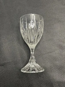 Mikasa Park Lane Lead Crystal Wine Glass 6 3/8" Tall 1 Glass Used 8 Oz - Picture 1 of 4