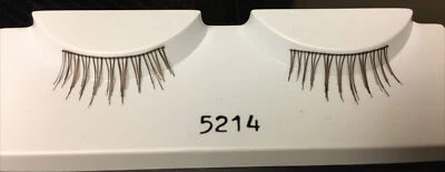 SIN MARCA 5214 MARRÓN OSCURO MULTI Pestañas superiores para ojos de muñeca (5/8" y Tapper 1/8"~1/4") Foto 1 de 2