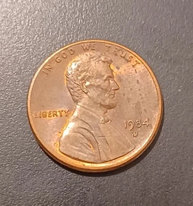 Centavo conmemorativo Lincoln 1984-D monedas antiguas de Estados Unidos circuladas (#1) - Imagen 1 de 2