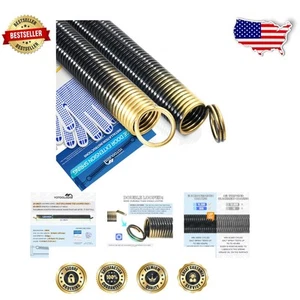 180 lbs Heavy Duty Garage Door Extension Springs - Black Coated Pair, 25” Long - Picture 1 of 8