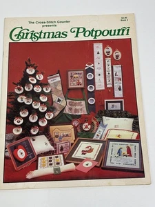 Contador de punto de cruz Navidad popurrí contado punto de cruz folleto libro 2 - Imagen 1 de 6