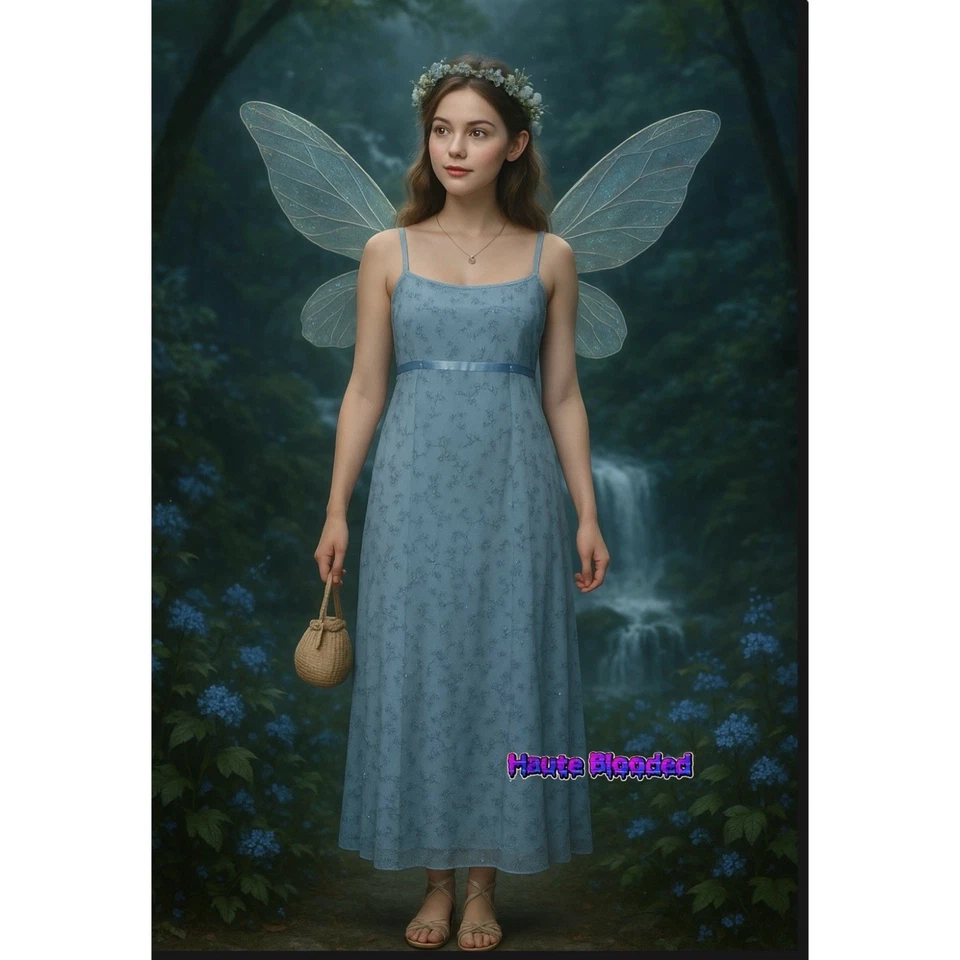 Vestido Candy Rocket De Colección Años 90 Azul Brillo Hada Fairycore Whimsigoth y2k Casa de Campo Foto 1 de 4