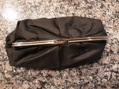Estojo cosmético preto Bvlgari - Imagem 1 de 4